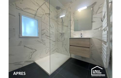 Rénovation totale de salle de bain Vannes