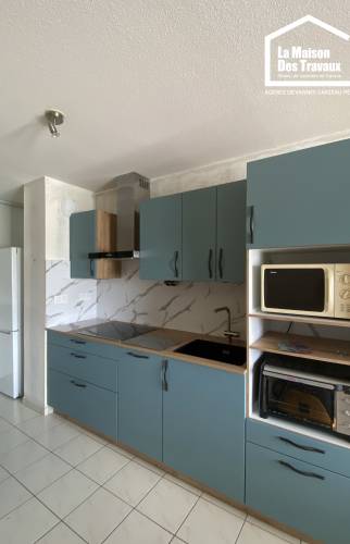 Rénovation totale d'une cuisine dans un appartement à Vannes (56000)